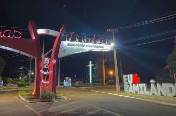 Foto - Abertura do Natal na Sede da Prefeitura de Ramilândia
